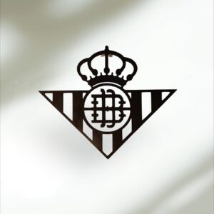 Escudo Real Betis de Madera Calada