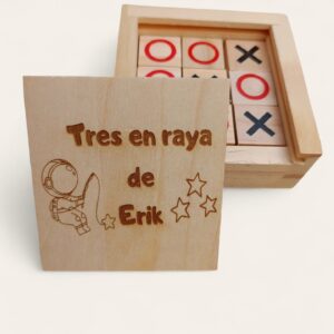 Juego tres en raya personalizado