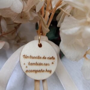 Medalla ramo de novia