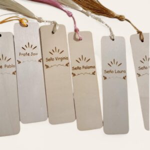 Marcapáginas personalizados