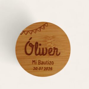Abridor de bambú para bautizos