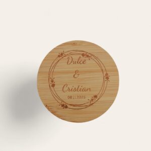 Abridor de bambú para bodas